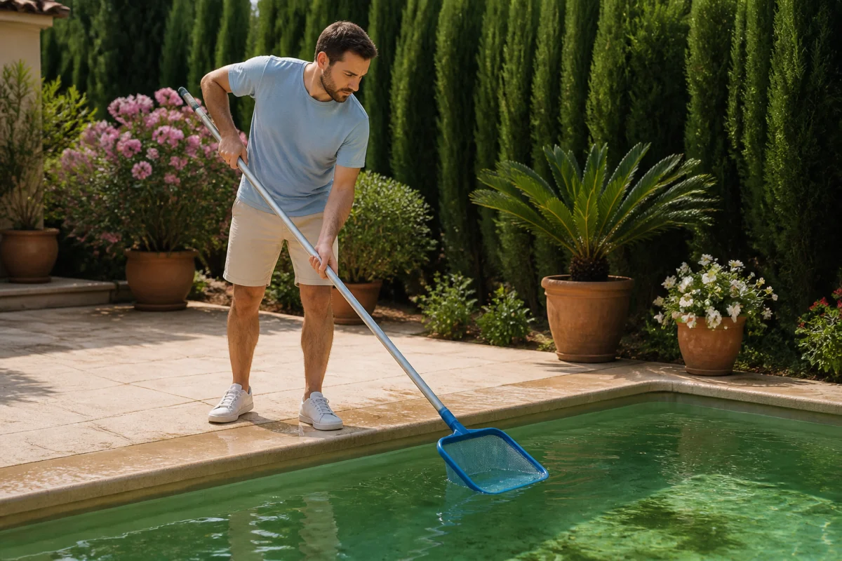 pourquoi l'eau de ma piscine est verte