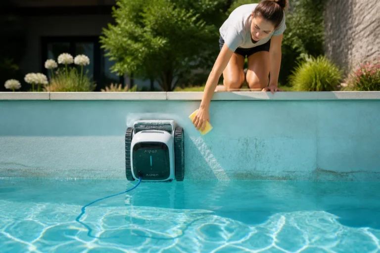 Comment nettoyer les parois d'une piscine